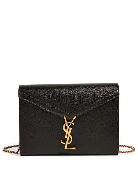 ysl monogram chain wallet sizes|ysl monogram wallet price.